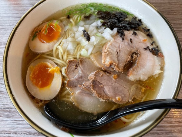 「味玉煮干しお@950」@煮干しラーメン にぼってるの写真