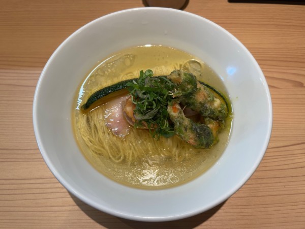 「【限定】海老そば ～海老づくし～」@セキレイ 〜NIBOSHI no D5〜の写真