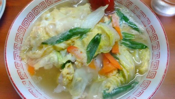 「五目ラーメン+餃子(¥450+250)」@中華料理 八番の写真