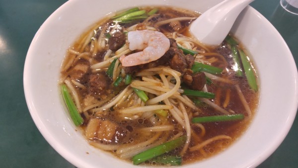 「台湾ルーローラーメン600円（6/30までクーポン使用）」@百香亭 野田店の写真