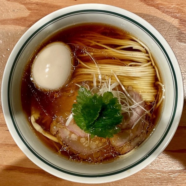 「味玉RAGEそば ＋ 替え玉」@麺尊RAGE RENEGADESの写真