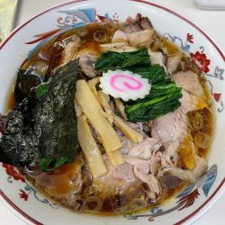 青島チャーシュー＋茹ほうれん草