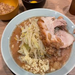 ラーメン小＋生卵