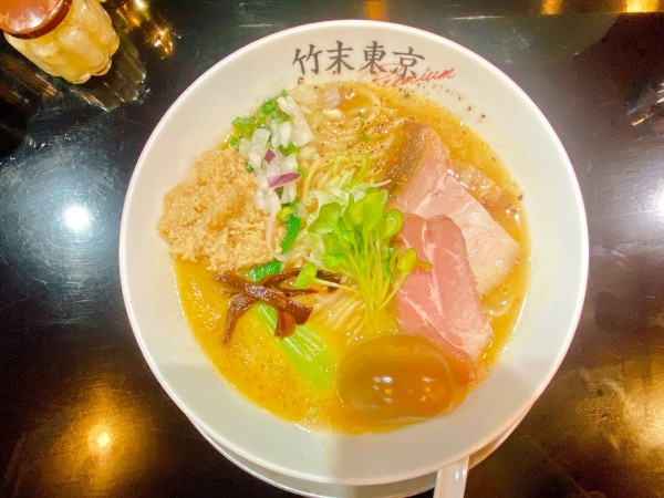 「味玉鶏ホタテそば:1,270円」@竹末東京プレミアムの写真