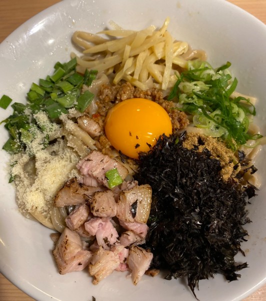 「【限定】台湾まぜそば　１０００円」@クラム&チキンヌードル クラチキの写真