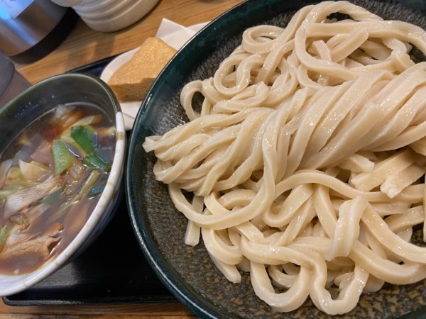 「肉汁うどん（中盛）ねぎ倍」@肉汁うどんの南哲の写真