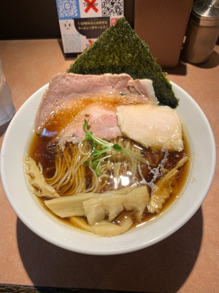 「鶏そば　醤油」@麺屋 美浪の写真