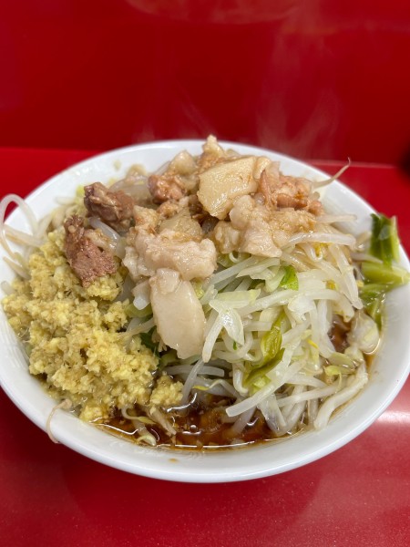 「小ラーメン＋しょうが」@ラーメン二郎 越谷店の写真