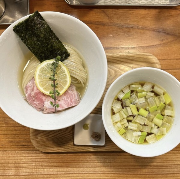 「昆布水つけ麺（醤油）」@アメノオトの写真