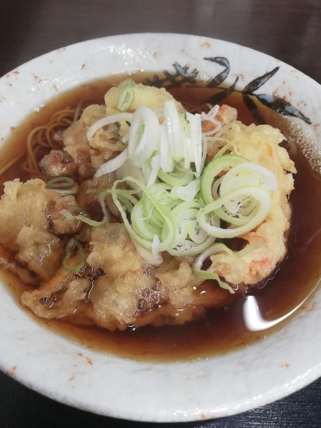 「かきあげそば」@そばよし 京橋店の写真