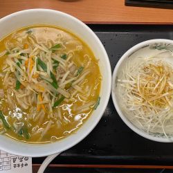 味噌ラーメン(細切りネギ)🍜🥢