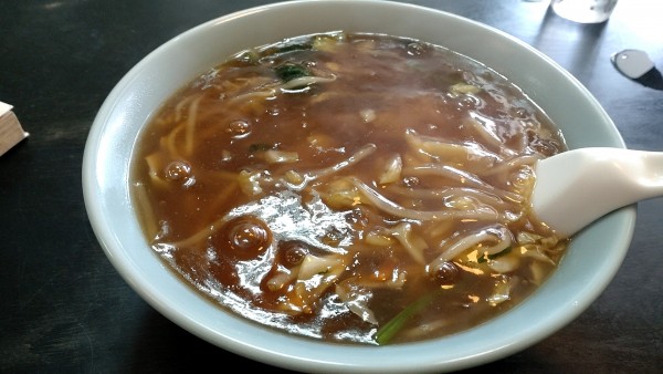 「モヤシソバ　600円」@満福食堂の写真