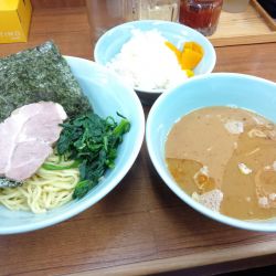 つけ麺並硬め濃い目ライス　６５０円