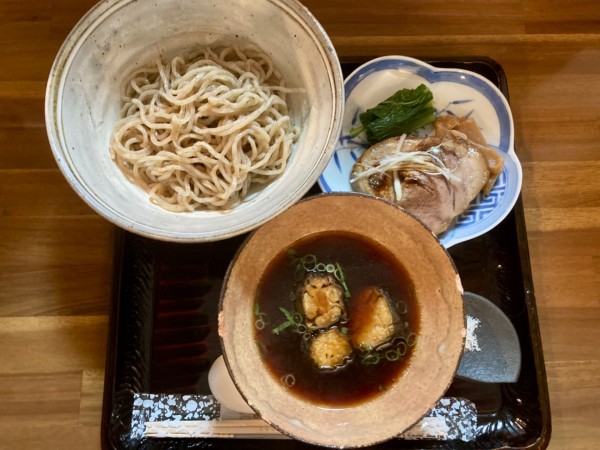 「小麦そば つけ 1830円」@季織亭の写真