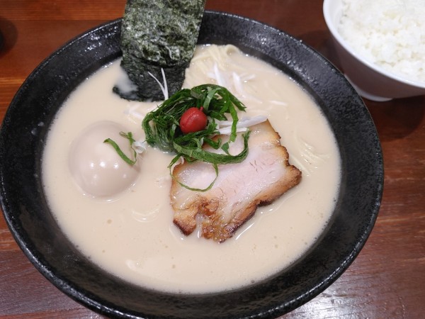 「豚骨ラーメン」@中華蕎麦 萌芽の写真