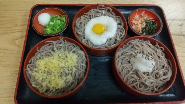 「お好みわりご1050円」@吾妻そばの写真