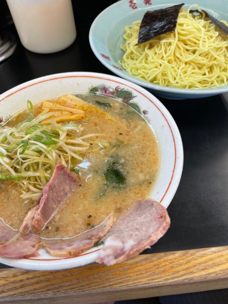「ネギつけ麺大盛」@壱発ラーメン 相模原店の写真