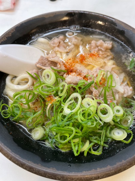 「肉うどん」@なんばうどんの写真