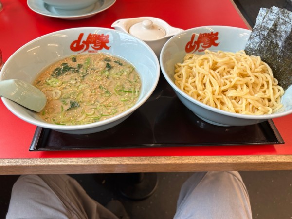 「醤油つけ麺」@ラーメン山岡家 栃木店の写真