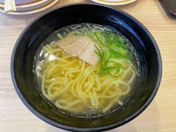 「鯛スープの塩ラーメン」@かっぱ寿司 三島店の写真