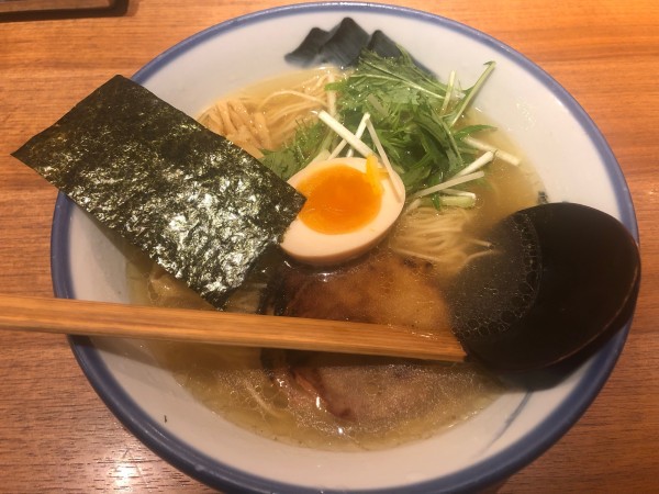 「柚子塩ラーメン」@AFURI 新宿住友ビル店の写真