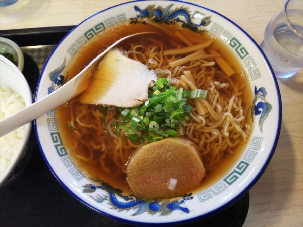 「ラーメン　650円」@うの食堂の写真