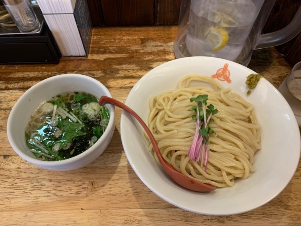「鯛だし塩つけ麺」@つけ麺専門店 三田製麺所 有楽町店の写真