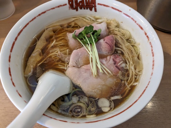 「牛貝清湯醤油中華そば」@中華そば 流川の写真