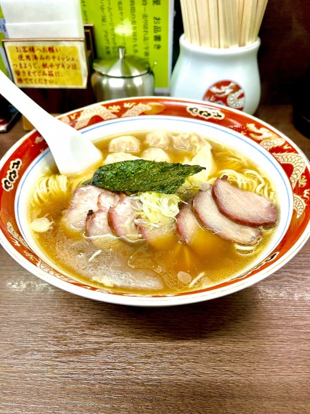 「チャーシューワンタン麺」@支那ソバ かづ屋の写真