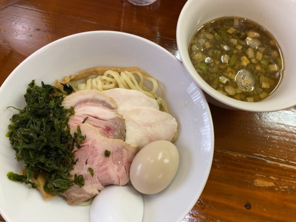 「特製つけ麺 1150円」@無化調煮干しらぁ麺 誠実の写真