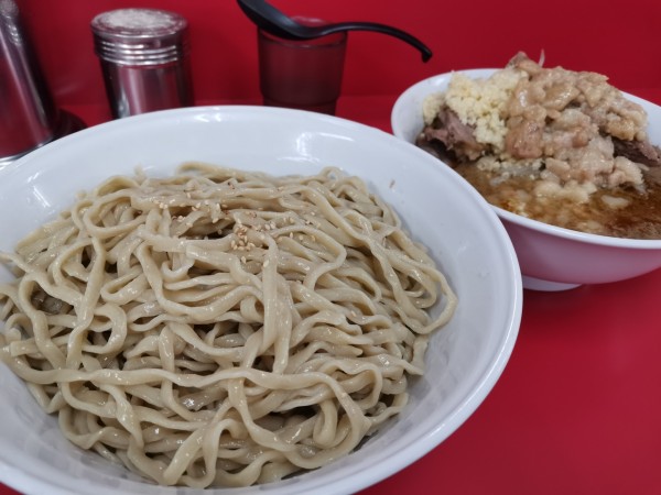 「小豚つけ麺ごま味」@ラーメン二郎 柏店の写真