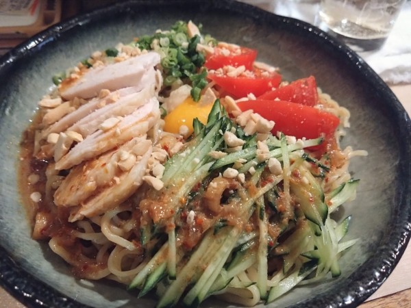 「ピリ辛冷やし中華」@SAKE Bar 蓮の写真