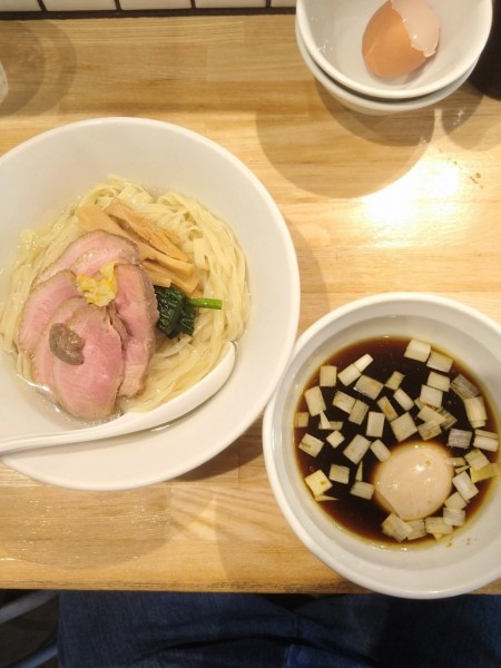 「昆布水つけソバ　全部入り」@中華ソバ ビリケンの写真