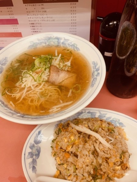 「半ちゃんラーメン（醤油） 950円」@栄来軒の写真