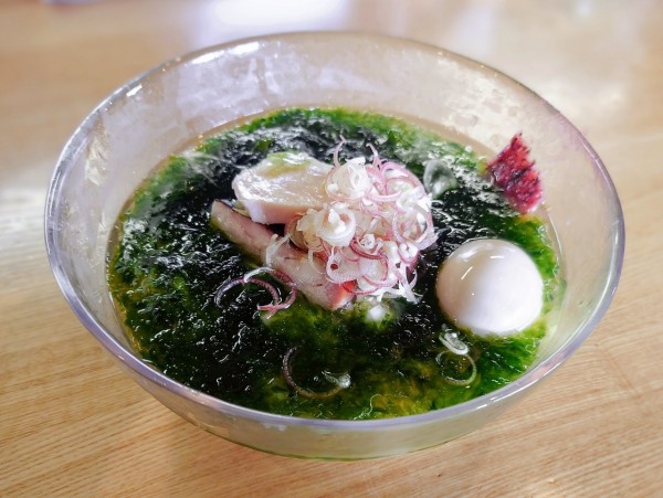 「生青のりの冷やしそば【期間•数量限定】」@麺 㐂色の写真