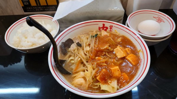 「蒙古タンメン(5辛)」@蒙古タンメン中本 甲府店の写真