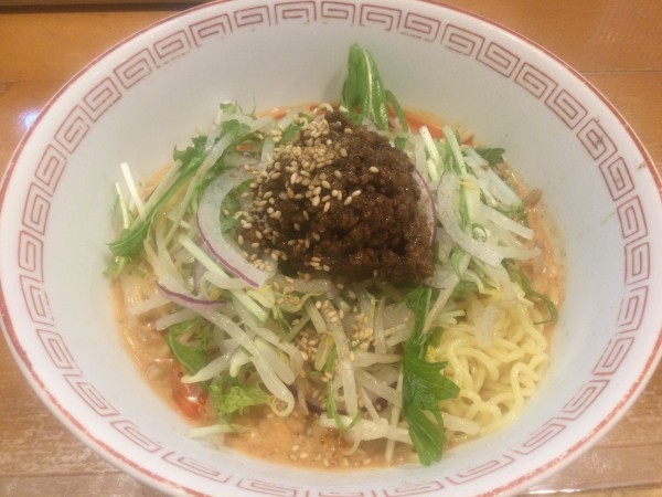 「冷やし担々麺・🌶️ひかえめ(¥900)」@担々飯店の写真