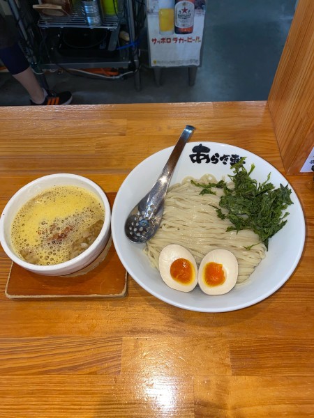 「ニボチャチャ‼︎納豆つけ麺得大盛¥1,250円(期間限定)」@ニボチャチャ！！ラーメン あらき軒の写真
