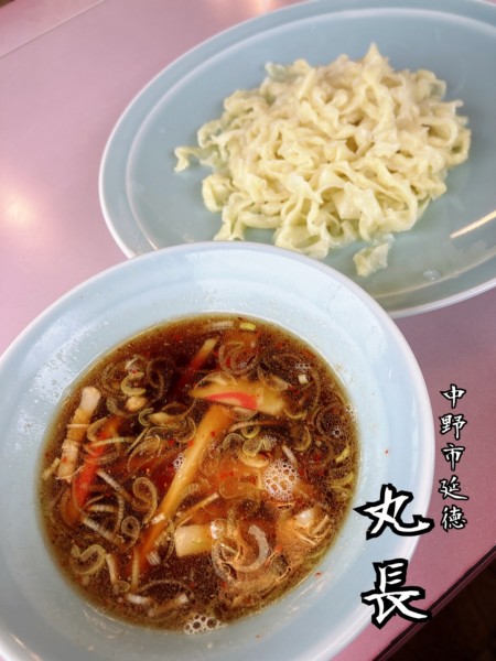 「つけめん(半盛り)¥550」@元祖つけめん丸長の写真