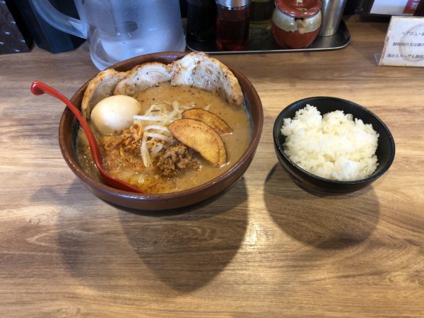 「北海道味噌 味噌漬け炙りチャーシュー麺」@麺場 田所商店 流山店の写真