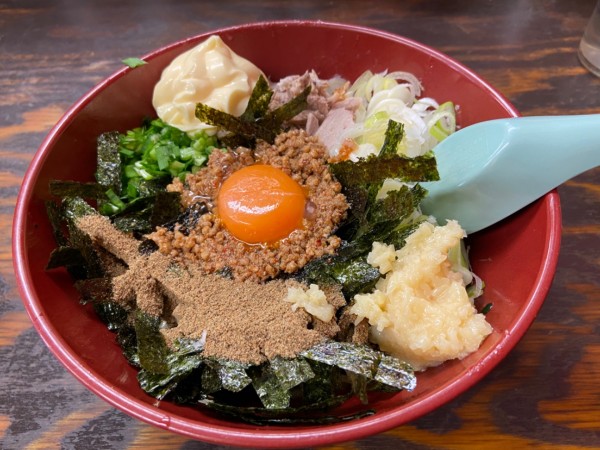 「台湾まぜそば(850円)」@麺屋 ヤスシボーイの写真