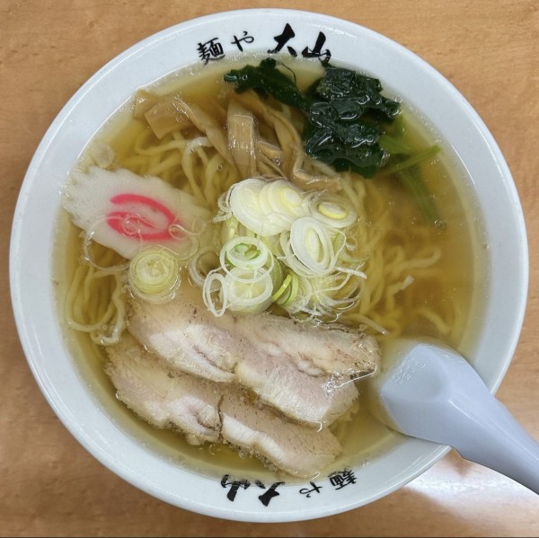 「らーめん」@青竹手打ちラーメン 麺や大山の写真