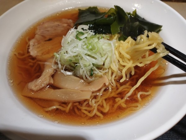 「中華そば(今日から480)」@濱そば 横浜店の写真