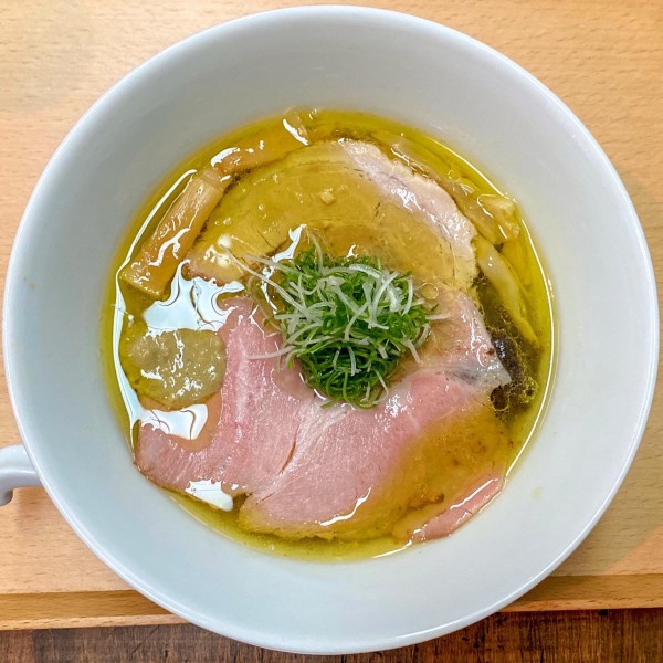 「味玉塩蕎麦 ¥1,300」@神保町黒須の写真