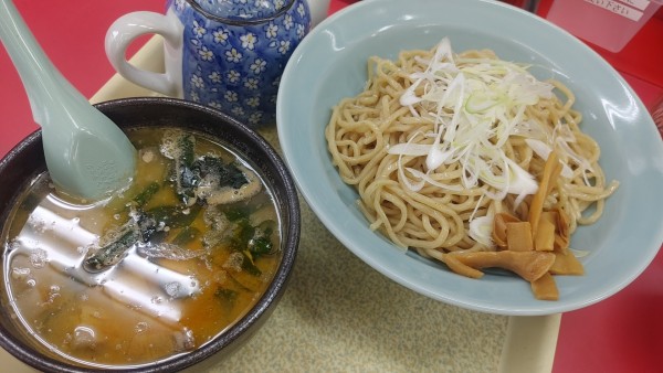 「期間限定　えび塩つけ麺」@山岡家 松本店の写真