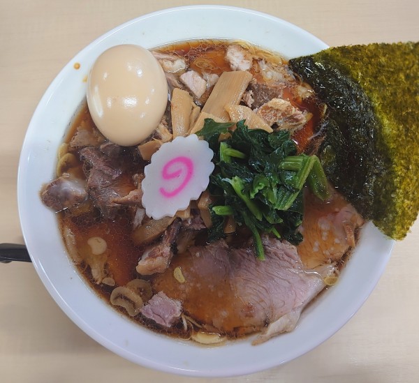「特製生姜醤油らーめん(1080円)」@鶏豚骨ラーメン 御成屋 与野本町店の写真