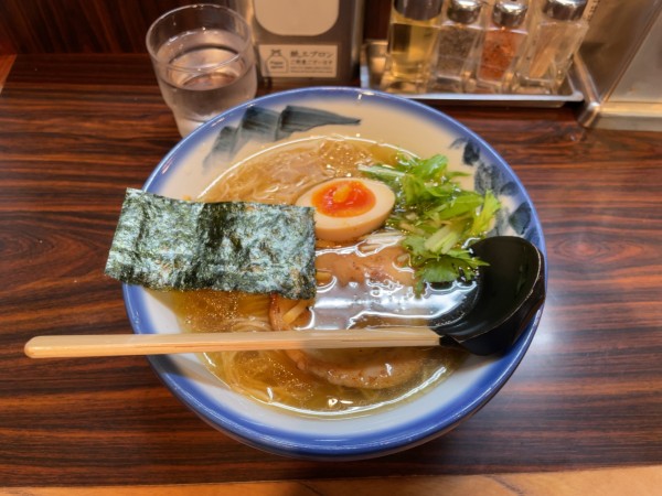 「柚塩ラーメン　淡麗」@AFURI 六本木交差点の写真