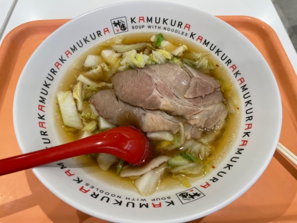 「おいしいラーメン　￥６９０」@どうとんぼり神座 イオンモール茨木店の写真