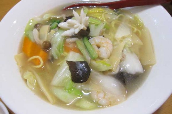 「海鮮麵　880円」@北京福屋の写真