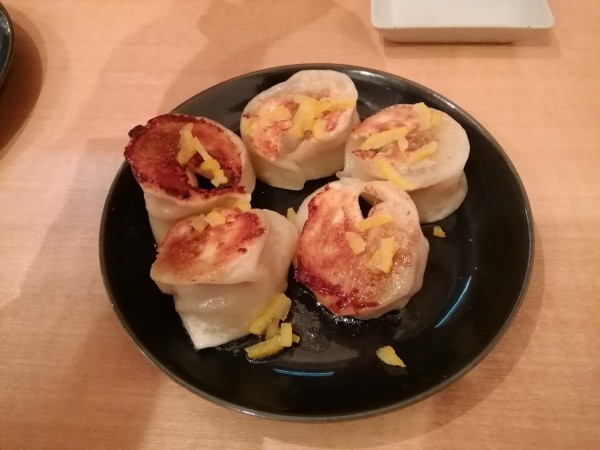 「柚子胡椒焼き餃子(450円)」@ライフイズグッドの写真